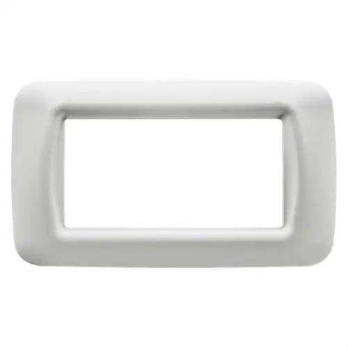 4-Module Plate Cloud White System with reference GW22504 from the brand GEWISS