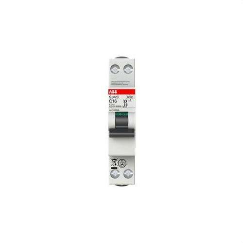 Magnetothermisch S202C-C10 2 10A Curve C 6 kA met referentie 2CDS252280R0104 van het merk ABB