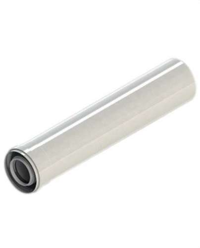Chimney Pipe Diameter 80/125mm 500mm Male-Female PP/White Steel with reference 8125-500MHP15 from the brand FIG