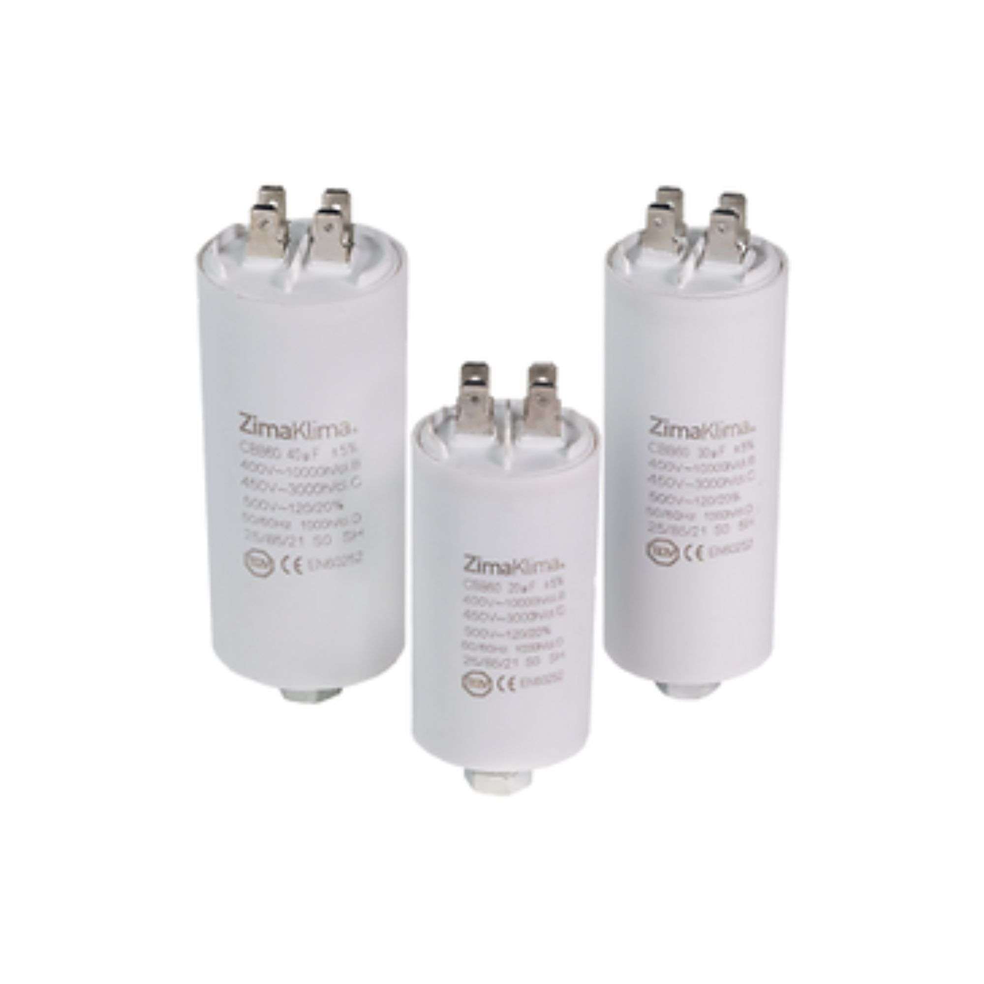 Motorcondensator van 50 uF met referentie 2102-5000 van het merk ZIMAKLIMA