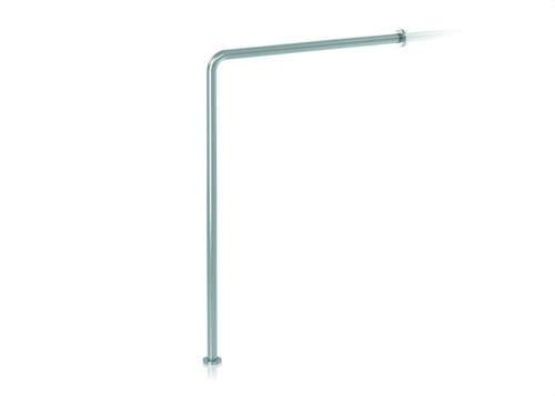 Steunbalk 90º wand tot vloer inox satijn met referentie GW11 14 04 01 van het merk GENWEC