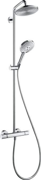 Raindance S Showerpipe 240 Thermostatic Shower Set Chrome with reference 27115000 from the brand HANSGROHE