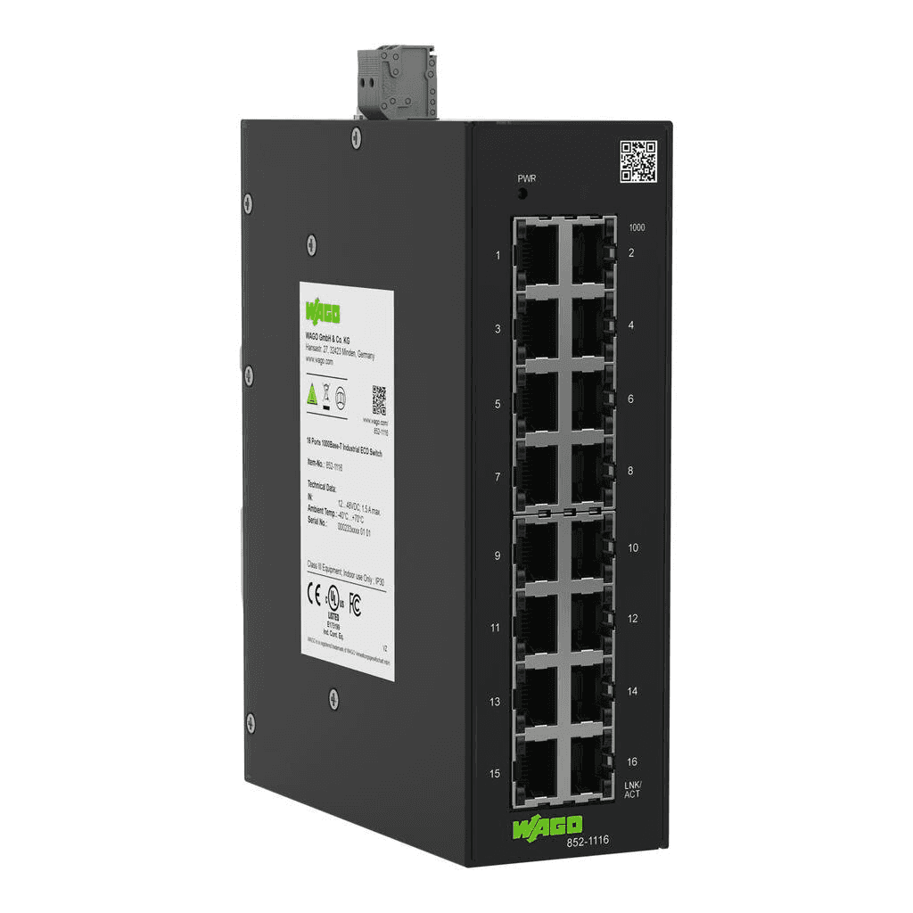 Industrial ECO Switch - 16-Port Switch with reference 852-1116 from the brand WAGO