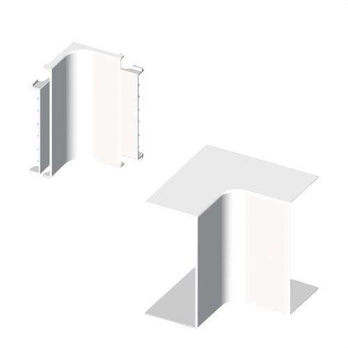 White Internal Angle 20x30mm U24X with reference 78343-2 from the brand UNEX