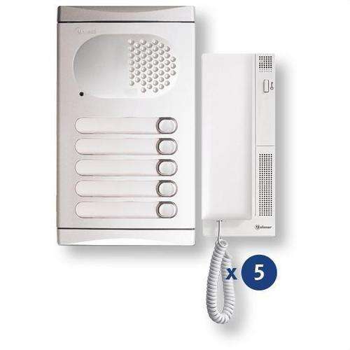 Automatic Door Entry Kit for 5 Homes Golmar 4150/AL with reference 11284150B from the brand GOLMAR