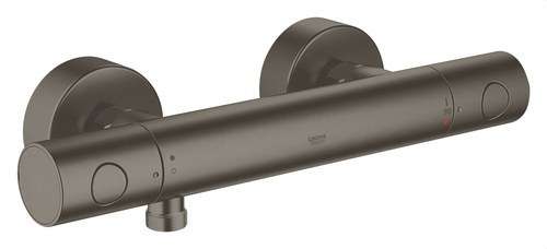 Grohtherm 1000 Cosmopolitan M 1/2 Thermostatic Shower Mixer Tap Graphite with reference 34065AL2 from the brand GROHE