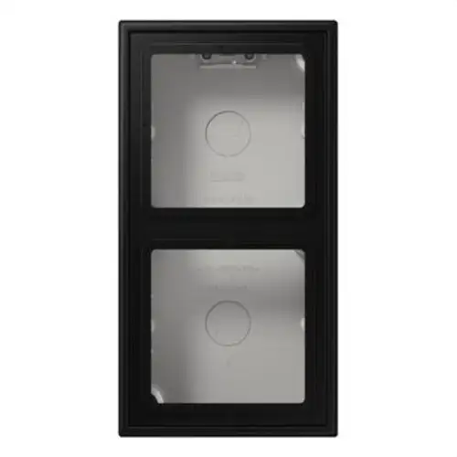 Double Surface Box Matte Black LS with reference LS582ASWM from the brand JUNG