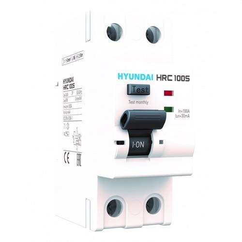 STD Circuit Breaker 4P 25A 30mA AC Curve with reference HRC63S-G4PG4025 from the brand HYUNDAI