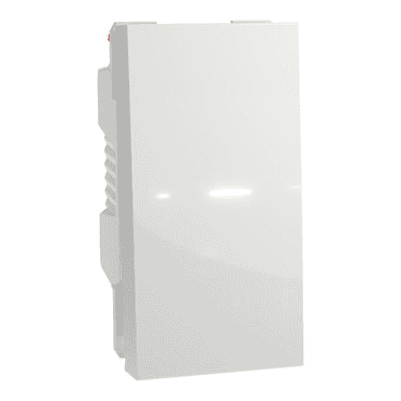 1-Gang Push Button Schneider New Unica White with reference NU310618 from the brand SCHNEIDER ELECTRIC