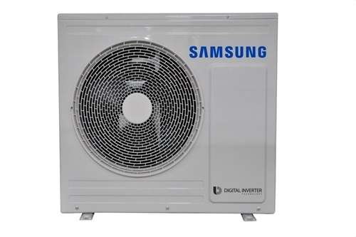 Buitenunit bibloc aerothermie Samsung EHS TDM PLUS 8 kW met referentie AE090MXTPEH/EU van het merk SAMSUNG