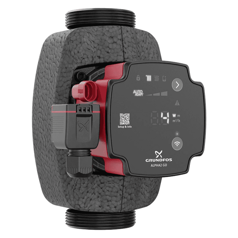 Grundfos ALPHA2 GO 32-60 180 circulatiepomp met referentie 93074214 van het merk GRUNDFOS