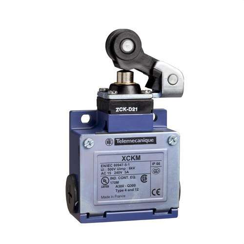 Eindschakelaar met plunjer Telemecanique Sensors OsiSense XC, DP, NO/NC met referentie XCKM121 van het merk TELEMECANIQUE