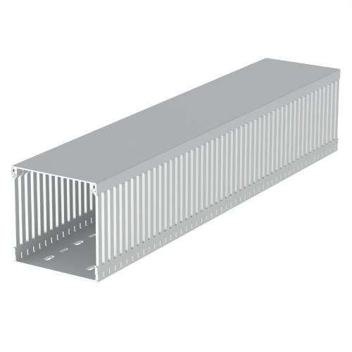 Grey Trunking U43X 100x100mm with reference 100.100.88 from the brand UNEX