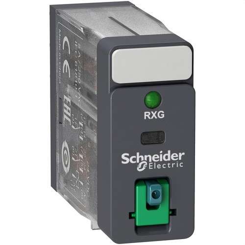 Relay 2 C/O 5A + Test Button + LED 24V DC with reference RXG22BD from the brand SCHNEIDER ELECTRIC