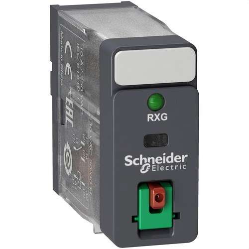 Relay 1 C/O 10A + Test Button + LED 48V AC with reference RXG12E7 from the brand SCHNEIDER ELECTRIC