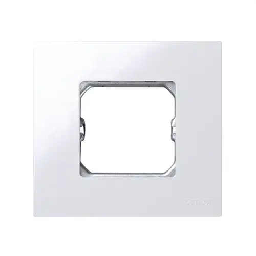 Compact Frame for 1 Element White with Frame Simon 27 Play with reference 2700610-030 from the brand SIMON