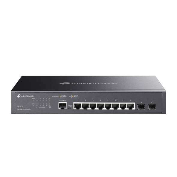 Omada L2+ 8-Port Gigabit Switch with 2 SFP Ports with reference TL-SG3210 from the brand TP-LINK