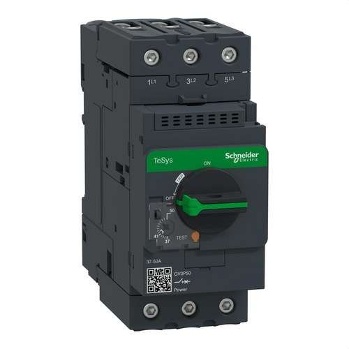 Motor-magnetothermische automaat GV3 37/50A met referentie GV3P50 van het merk SCHNEIDER ELECTRIC