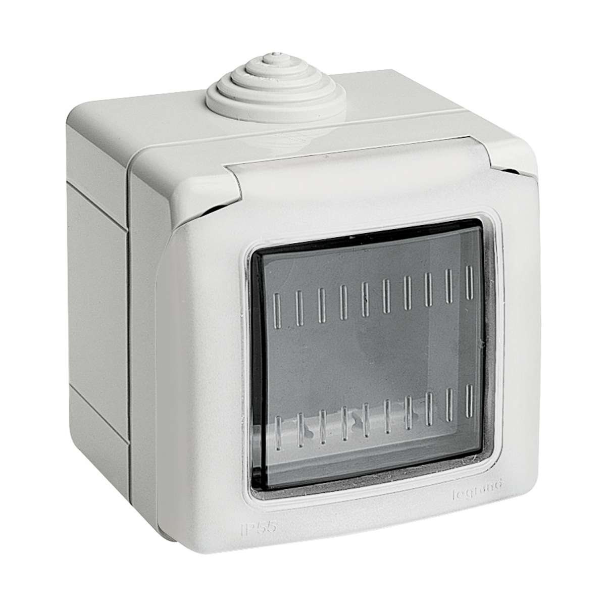 Idrobox Box with IP55 Rating in Grey, 2 Modules - For Classia and Light Now with reference 27502 from the brand BTICINO
