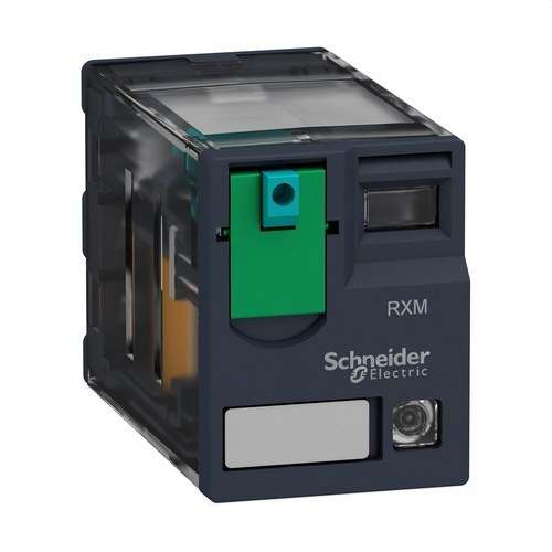 Plug-in Miniature Relay Zelio Relay 6A 4PDT LED 24 V DC with reference RXM4AB2BD from the brand SCHNEIDER ELECTRIC