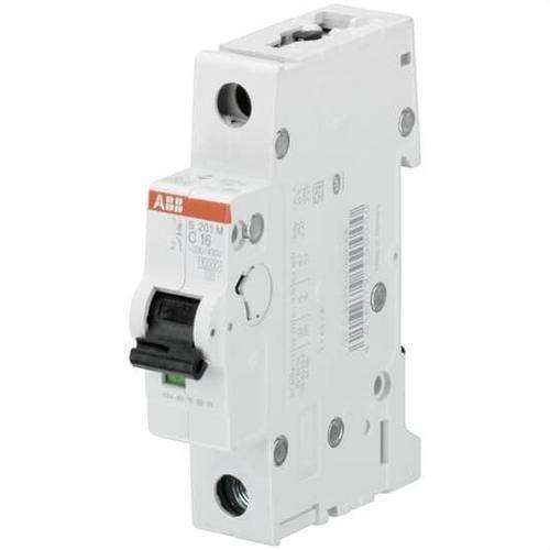 S201M-C0.5 Circuit Breaker 1P 0.5A Curve C 15kA with reference 2CDS271001R0984 from the brand ABB