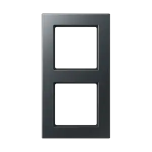 Double Frame Jung A Series Matte Anthracite with reference A5582BFANM from the brand JUNG