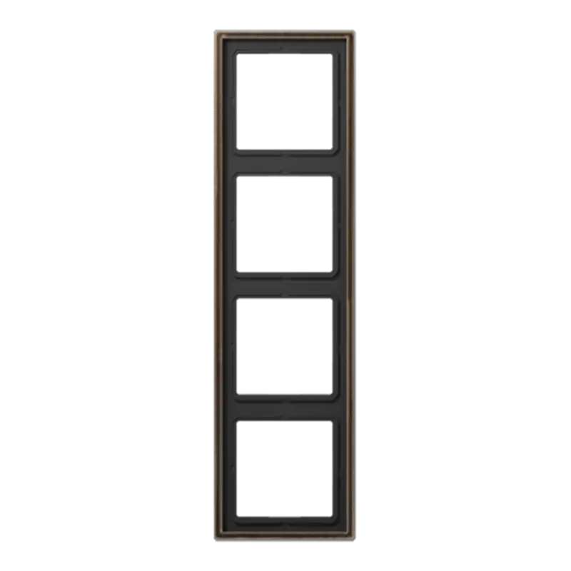 Jung LS990 Quadruple Frame Antique Brass with reference ME2984AT from the brand JUNG