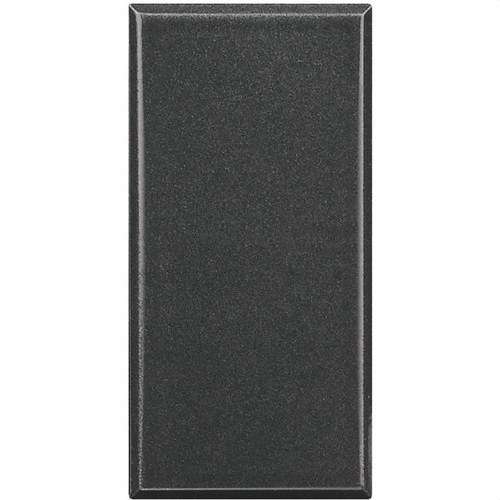 1-module anthracite blank cover Axolute with reference HS4950 from the brand BTICINO