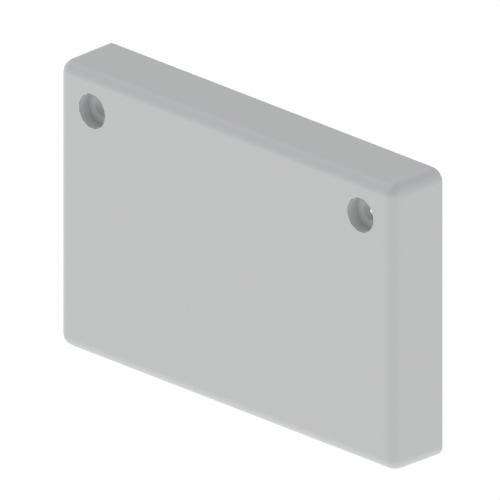 Grey End Cap 60x100mm U48X with reference 66113-48 from the brand UNEX