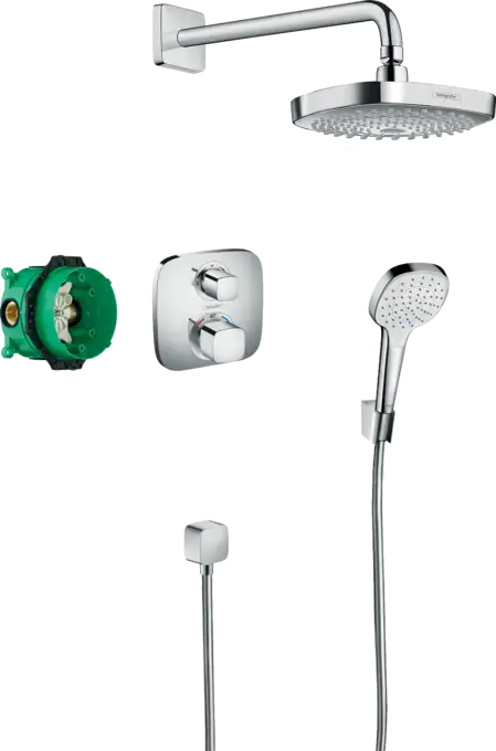 Croma Select E 180 Concealed Thermostatic Shower Set with reference 27294000 from the brand HANSGROHE
