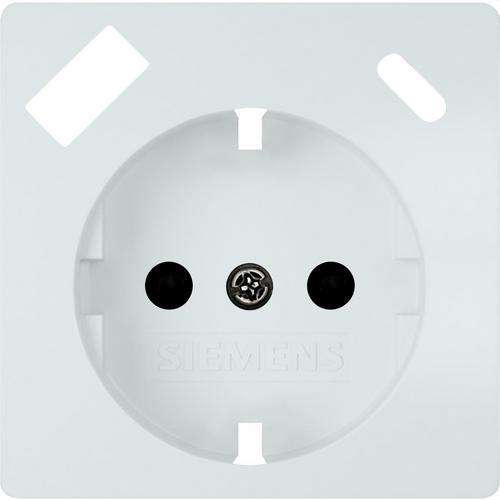 Schuko stopcontactafdekking met USB poolwit Miro met referentie 5UH10725WH10 van het merk BJC