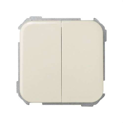 Set of 2 switches with quick terminal system ivory Simon 31 with reference 31397-31 from the brand SIMON