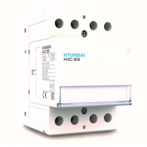 Modular Contactor 40A 2NO+0NC 230V AC with reference HIC40-20NSX230 from the brand HYUNDAI