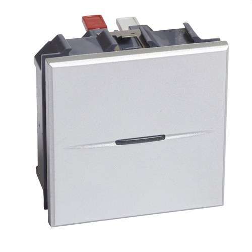 Illuminable Axial Push Button 2 Modules Tech Axolute with reference HC4005M2AN from the brand BTICINO