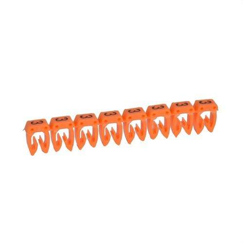 Cable Marking Label CAB 3 - Digit 3 up to 2.5mm² with reference 038223 from the brand LEGRAND