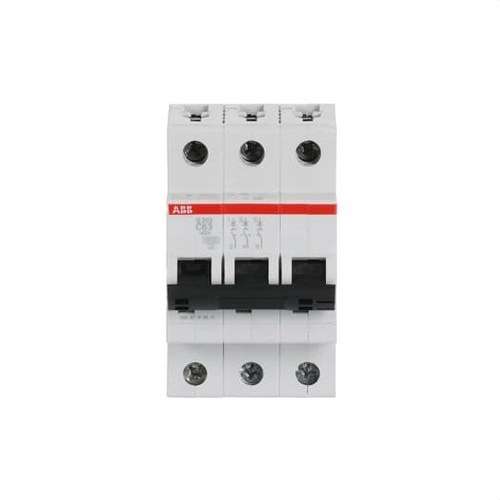 S203-C63 3P 63A Type C 10kA Circuit Breaker with reference 2CDS253001R0634 from the brand ABB