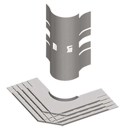 U24X Exterior Angle Corner with reference 93870 from the brand UNEX