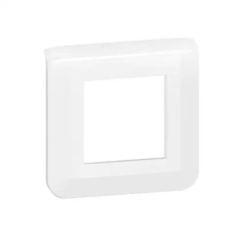 Legrand Mosaic Enkele Afdekplaat 2 Modules Wit met referentie 277802L van het merk LEGRAND