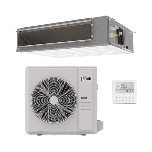 Ducted Air Conditioner with WiFi Ferroli Giada C 15.3 kW 55000 BTU - Three-Phase with reference 4B4970559 from the brand FERROLI