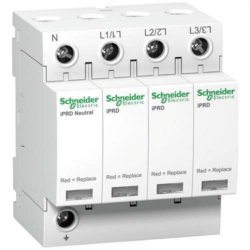 Overspanningsbeveiliging Type 2 iPRD40 40KA 350V 3P+N met referentie A9L40600 van het merk SCHNEIDER ELECTRIC
