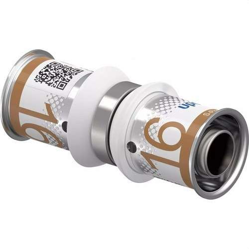 Uponor S-Press PLUS Coupling 16x16 with reference 1070547 from the brand UPONOR