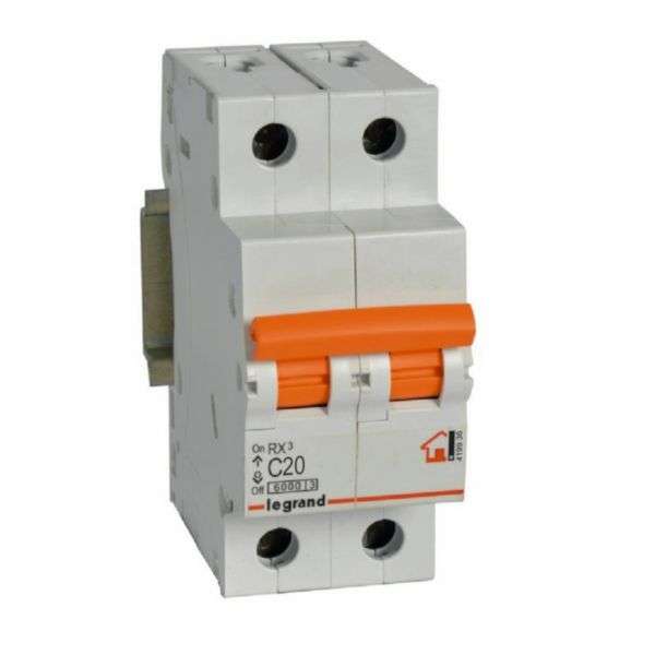 Magnetische automaat RX³ - 2P - 230/400V~ - 20A - curve C met referentie 419936 van het merk LEGRAND