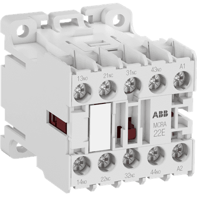 Mini Contactor Relay ABB 50 Hz 415-440 V MCRA022ATW with reference 1SAH102053R9900 from the brand ABB