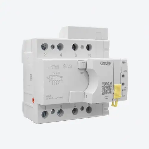 Self-Reclosing Differential REC4 4P 40A 30mA with reference P26F21. from the brand CIRCUTOR
