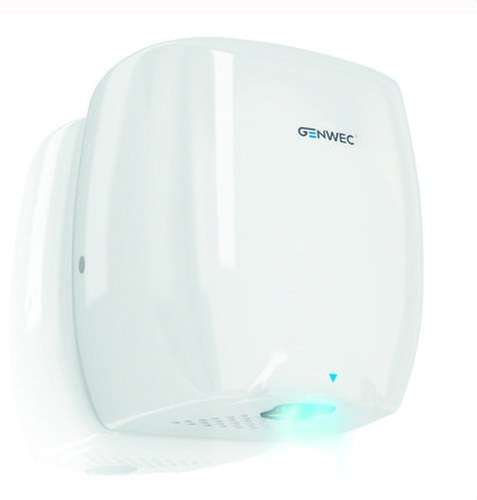 Handendroger met elektronische sensor E-flow wit aluminium 220-240V met referentie GW01 12 02 00 van het merk GENWEC
