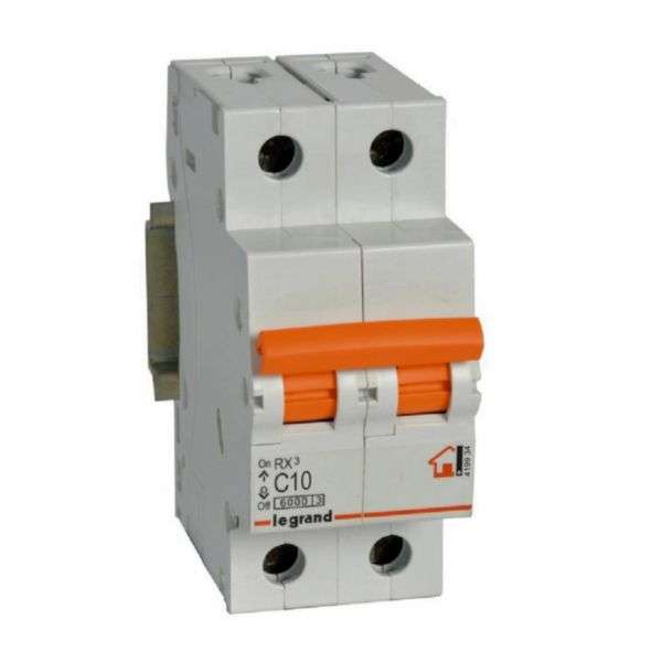 Magnetische automaat RX³ - 2P - 230/400V~ - 10A - curve C met referentie 419934 van het merk LEGRAND