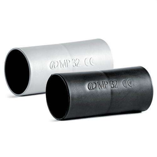 Grijze PVC insteekmof 50mm met referentie MGE50 van het merk AISCAN