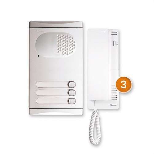 Golmar 4130/AL Door Entry Kit for 3 Homes with reference 11284130B from the brand GOLMAR