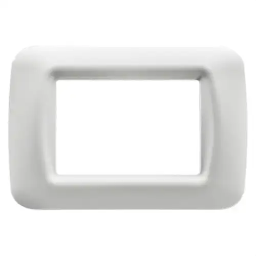 3-Module Plate Cloud White System with reference GW22503 from the brand GEWISS