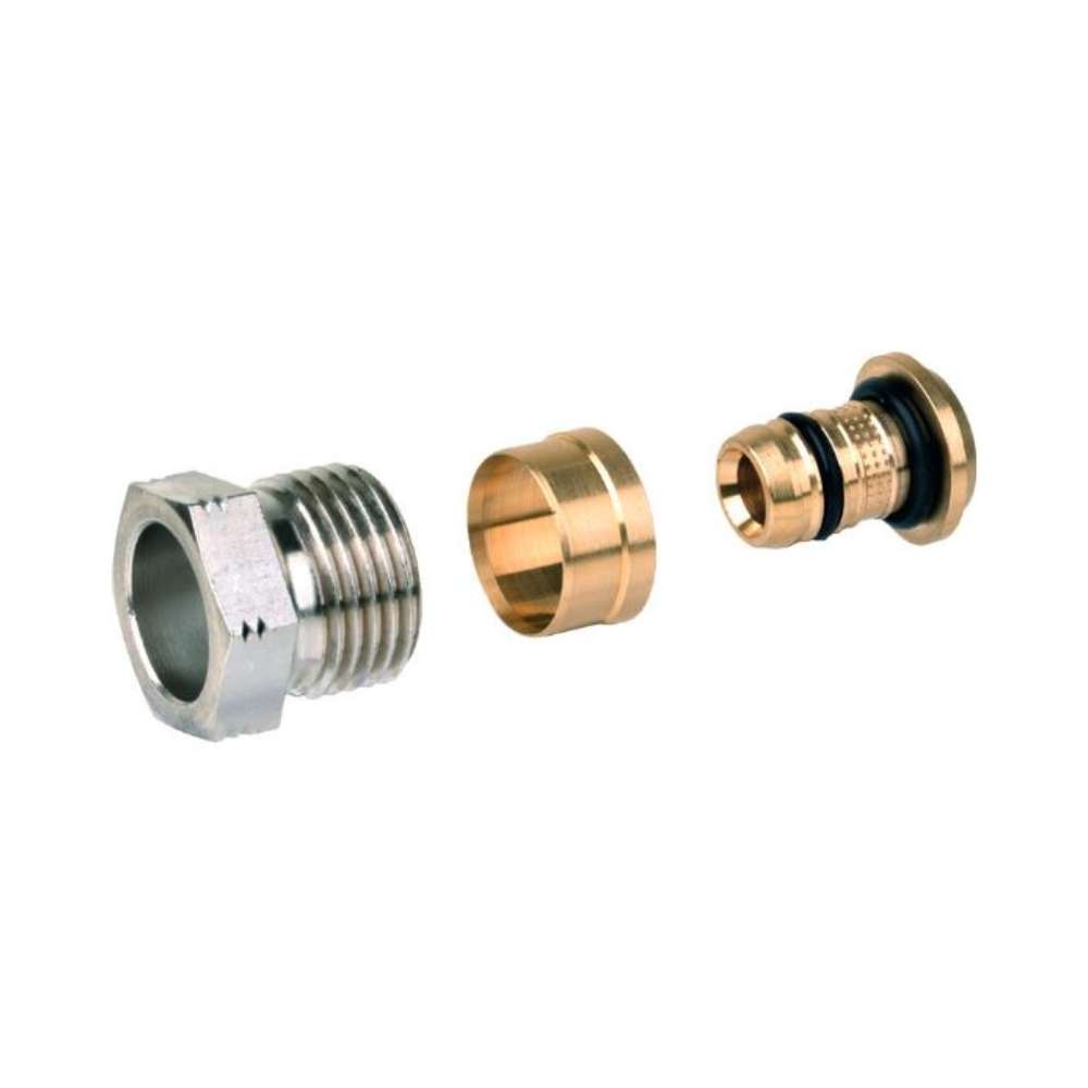 Fittings for Multilayer/PE-X Pipe Diameter 16x2mm with reference FIG1/2M16X2 from the brand RESIDEO